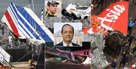 image : Hollande, crashs ariens
